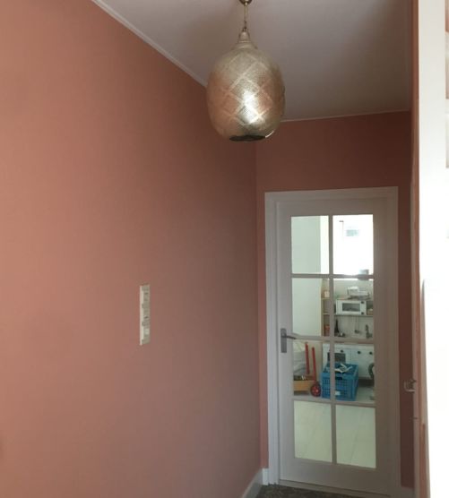 roze kleur schilderen roze kleur schilderen